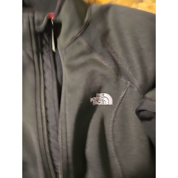The North Face Jacket Womens Medium Black Full Zip 100% Poly (A8) - Picture 2 of 10